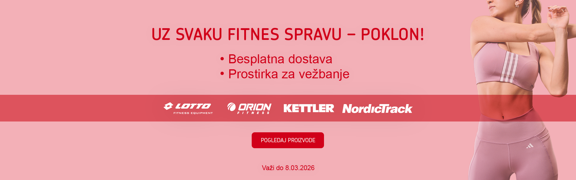 UZ SVAKU FITNES SPRAVU – POKLON