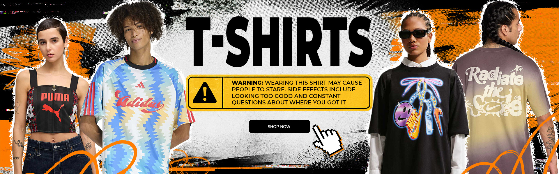 t-shirts warning