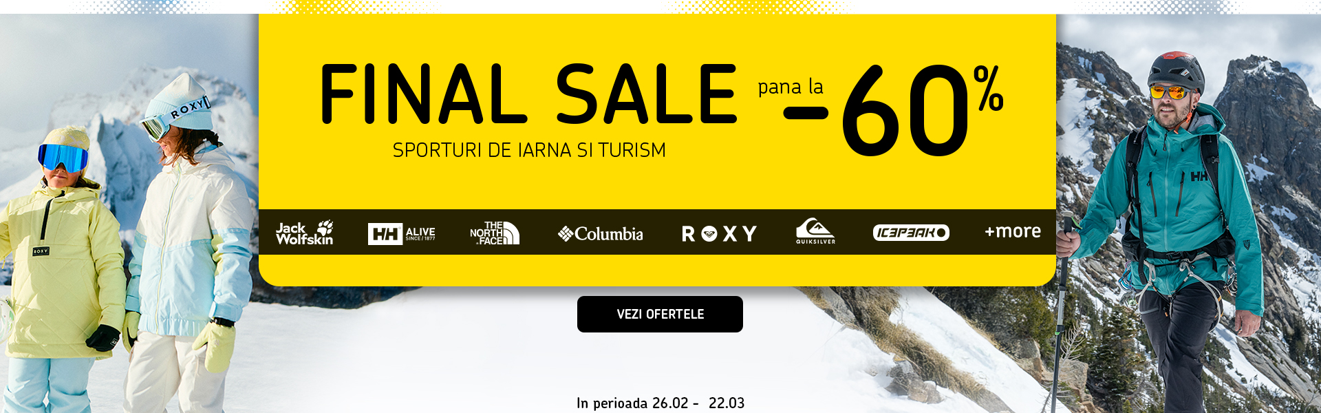 FINAL SALE: sporturi de iarna