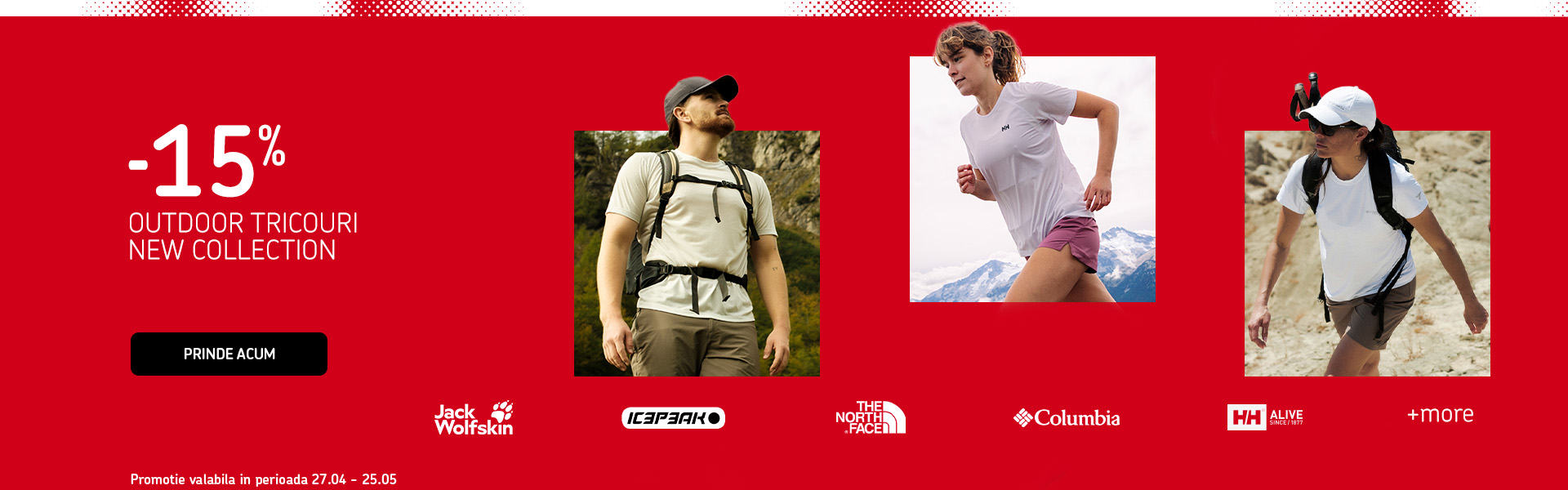 Outdoor tricouri -15%