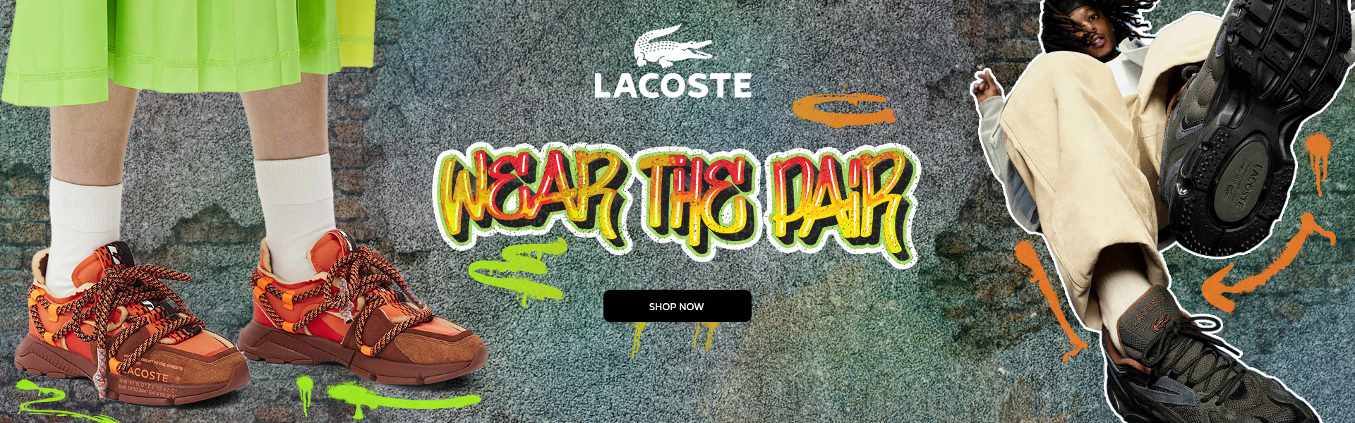Lacoste Wear The Pair