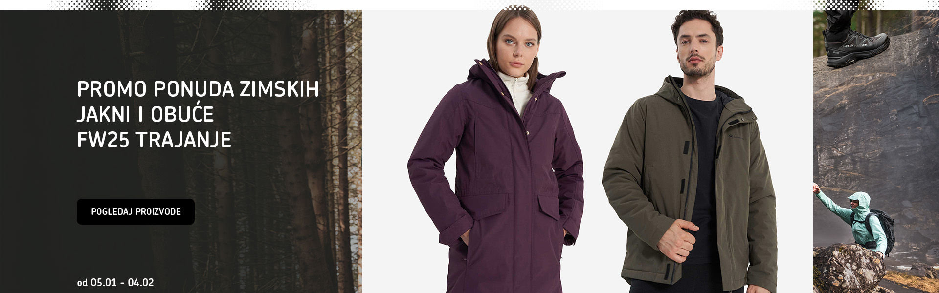PROMO PONUDA zimskih jakni i obuće FW25