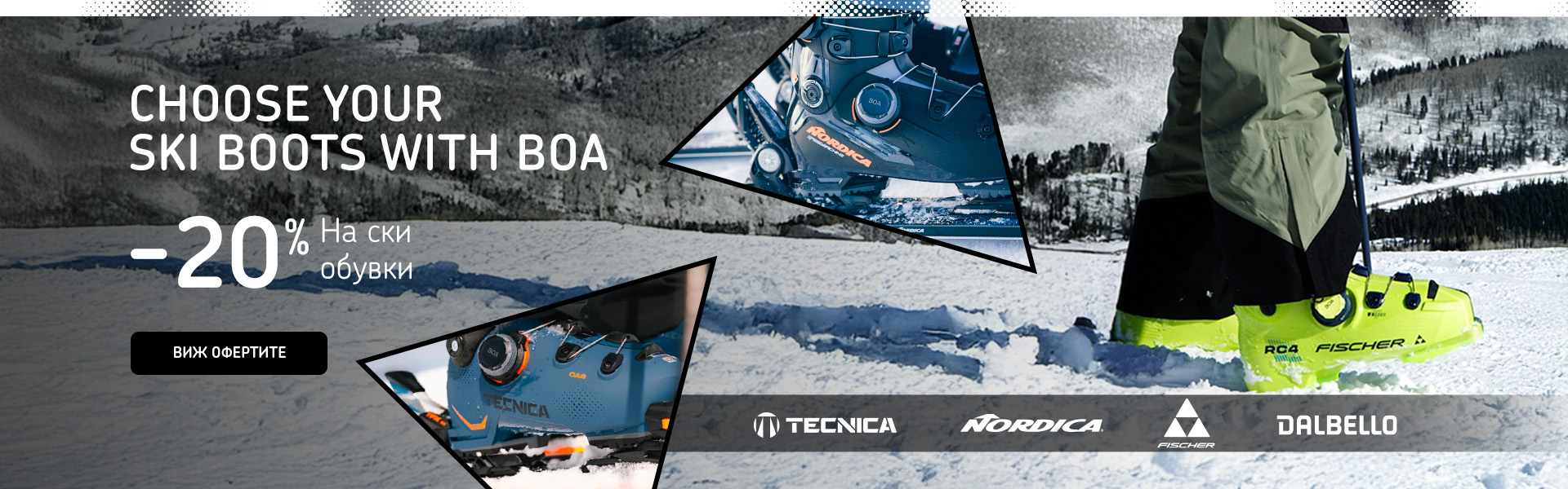 Choose Your Ski Boots With BOA