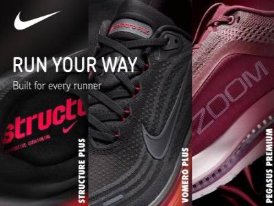 Обувките за бягане Nike Vomero Plus, Pegasus Premium или Structure Plus – кои са за теб?