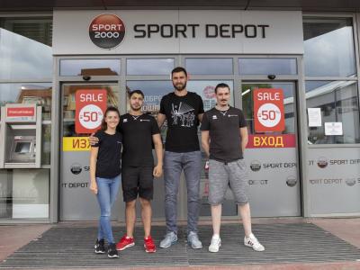 Звездно посещение: Цецо Соколов в SPORT DEPOT