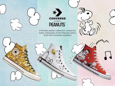 Забавна и игрива колекция обувки и облекла? Converse x Peanuts